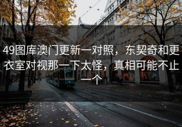 49图库澳门更新一对照，东契奇和更衣室对视那一下太怪，真相可能不止一个